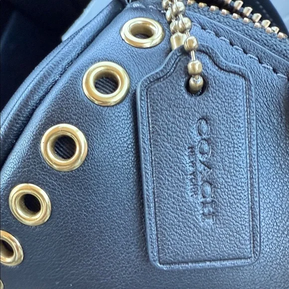 Coach Nolita Mini Barrel Bag with Gold Groments - Picture 11 of 13